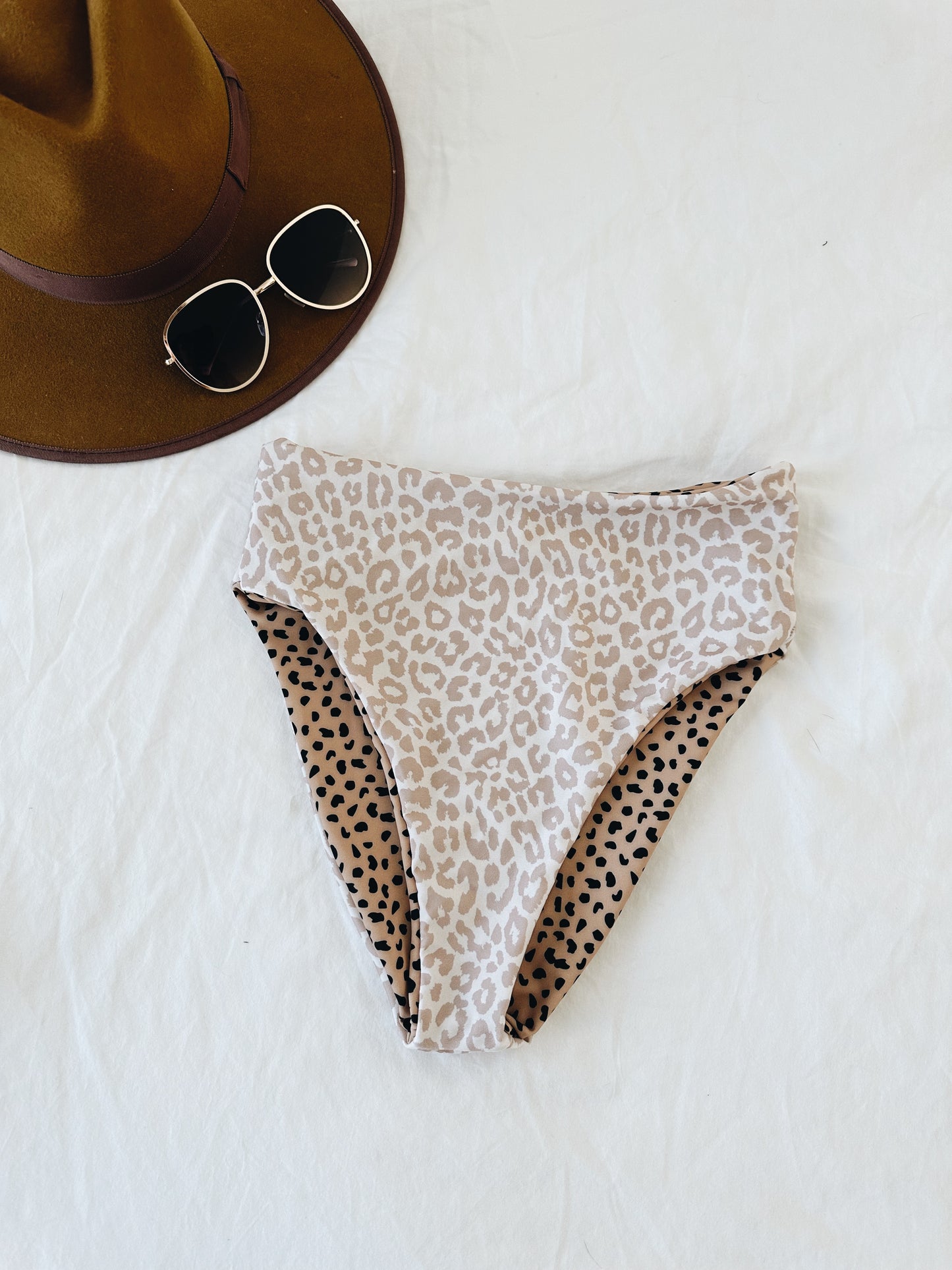 Taupe leopard Women’s reversible bottoms