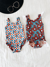 Load image into Gallery viewer, 4th of July baby/child 1 piece swim suit
