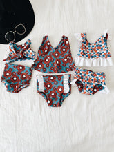 Load image into Gallery viewer, 4th of July baby/kids 2 peice swim suit
