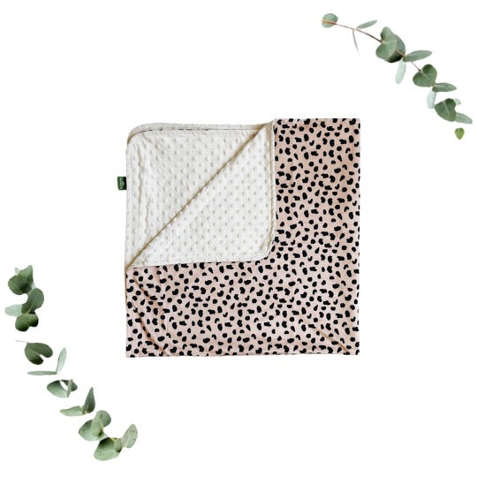 Baby and Toddler Luxe Minky Blanket in Animal