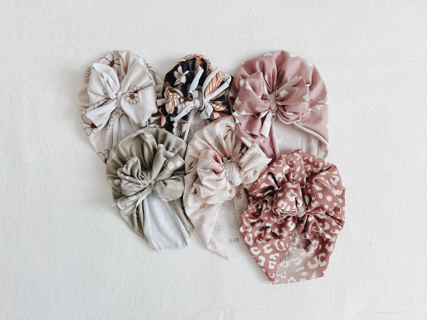 Spring Collection Chunky Bow Turban